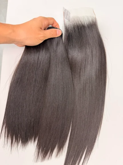 Bundles With Closure Human Hair