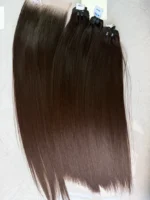Anbi Raw Vietnamese Bundle Pack · 2.5 Bundles + HD 5x5 Closure · 16" · Bone Straight - Image 3