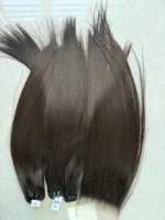Anbi Raw Vietnamese Bundle Pack · 2.5 Bundles + HD 5x5 Closure · 18" · Bone Straight - Image 4