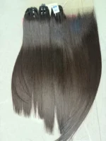Anbi Raw Vietnamese Bundle Pack · 2.5 Bundles + HD 5x5 Closure · 18" · Bone Straight - Image 2